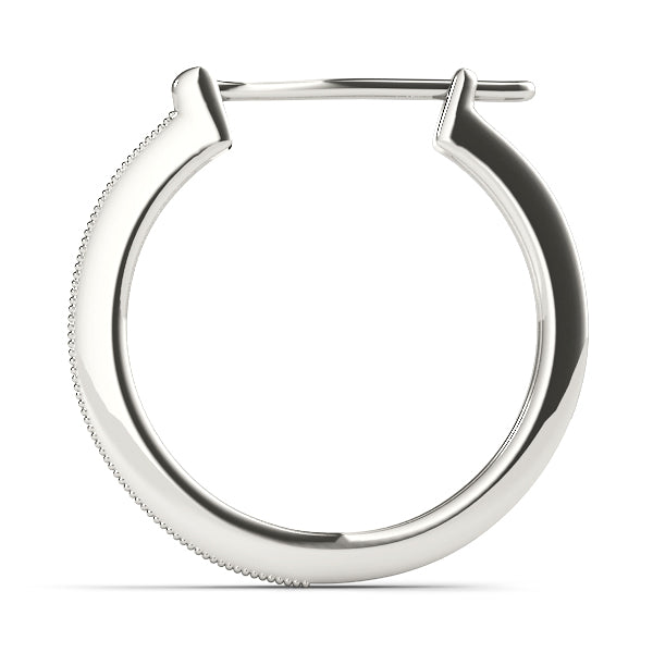 Standard Hoops Diamond Hoop · 0.22 ct tw