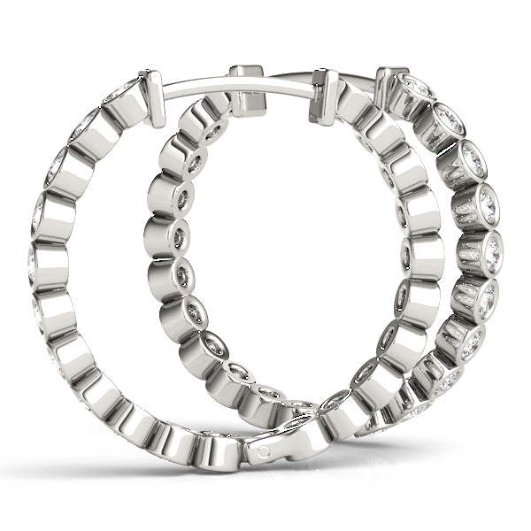 Standard Hoops Diamond Hoop · 1.05 ct tw