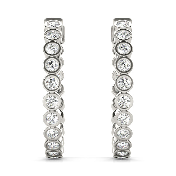 Standard Hoops Diamond Hoop · 1.05 ct tw