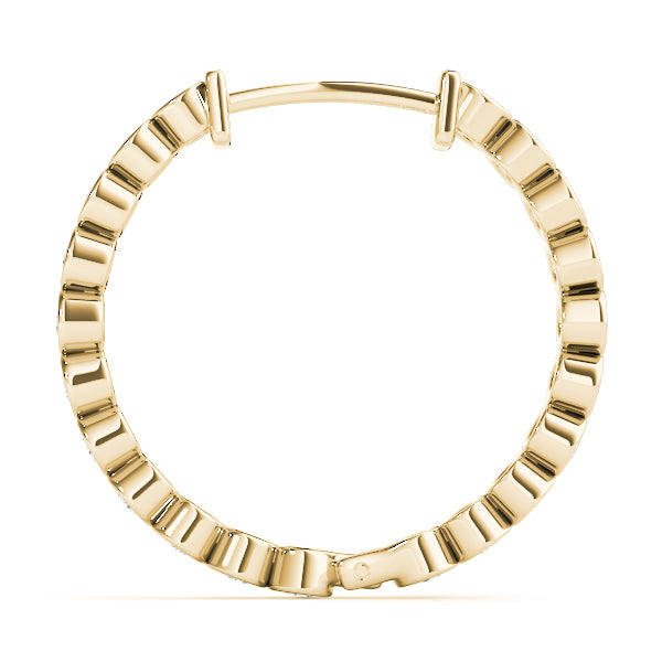 Standard Hoops Diamond Hoop · 1.05 ct tw