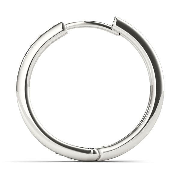 Standard Hoops Diamond Hoop · 0.72 ct tw
