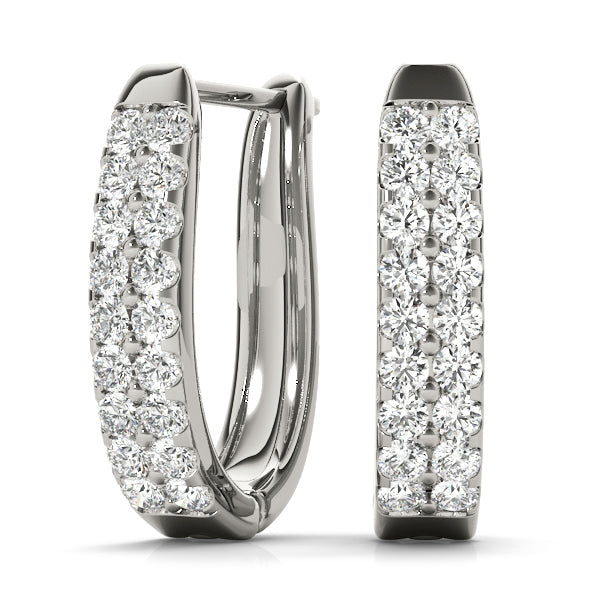 J-hoops Diamond Hoop · 1.62 ct tw