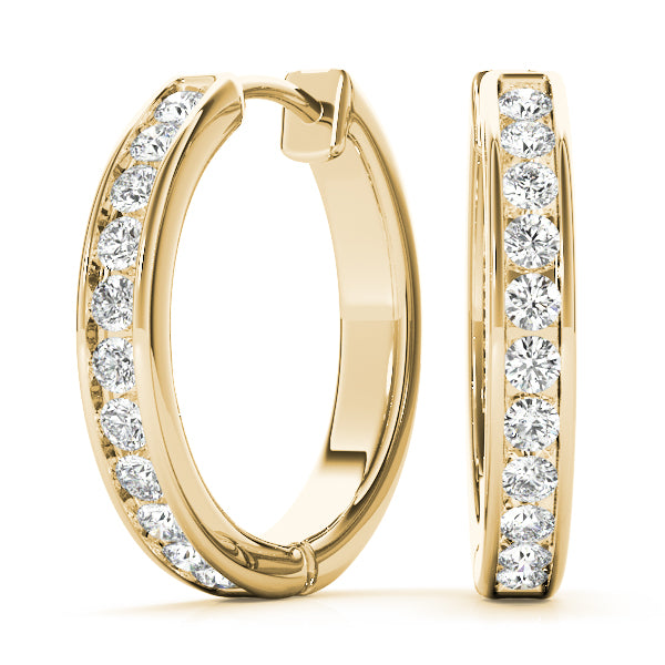 Standard Hoops Diamond Hoop · 0.50 ct tw