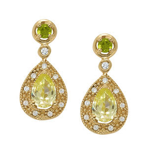 Pear Gemstone Earrings · 1.24 ct tw