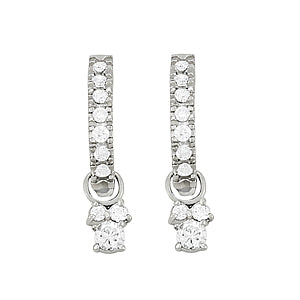 Cluster Diamond Earrings · 1.44 ct tw