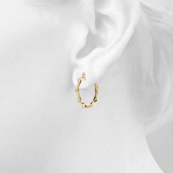 Standard Hoops Diamond Hoop · 0.20 ct tw
