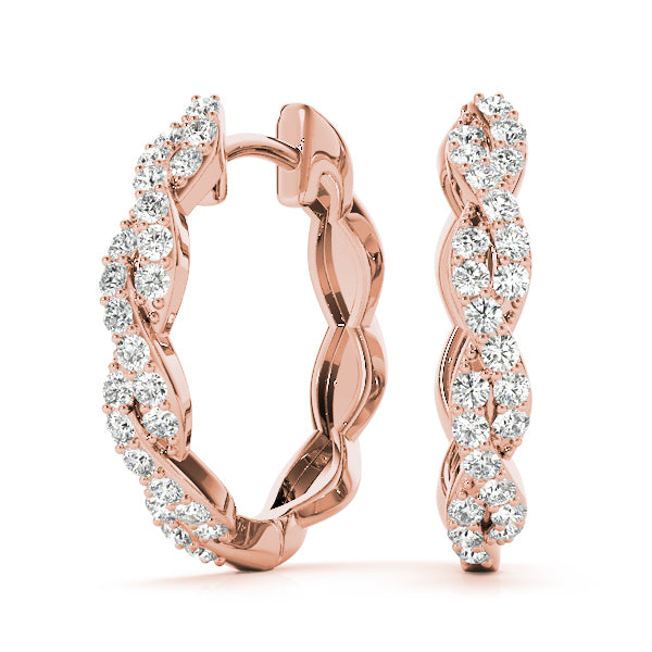Standard Hoops Diamond Hoop · 0.36 ct tw