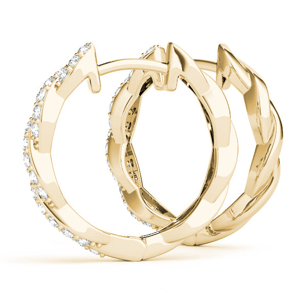 Standard Hoops Diamond Hoop · 0.36 ct tw