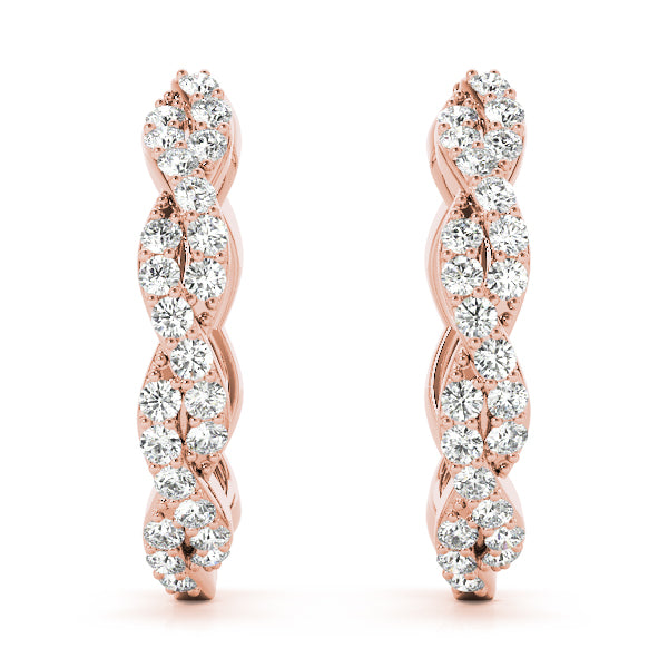 Standard Hoops Diamond Hoop · 0.24 ct tw