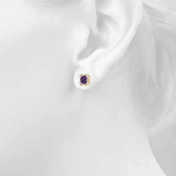 Round Fashion Diamond Earrings · 1.70 ct tw