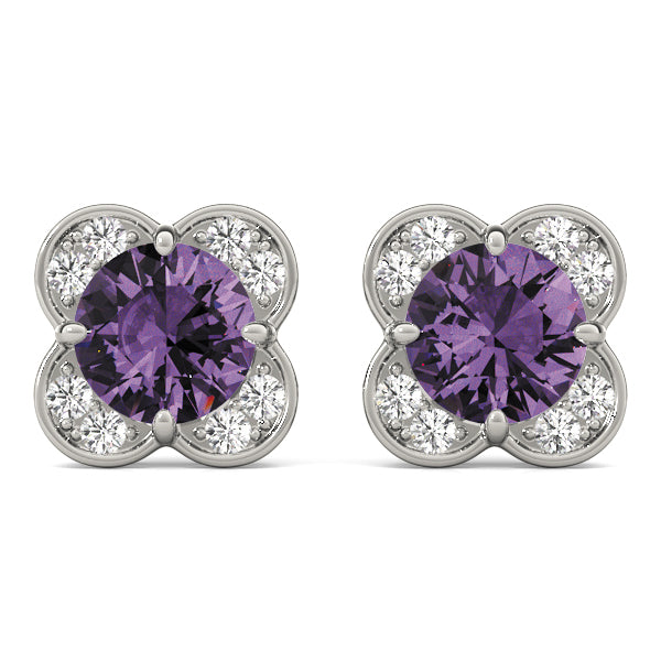 Round Fashion Diamond Earrings · 1.70 ct tw