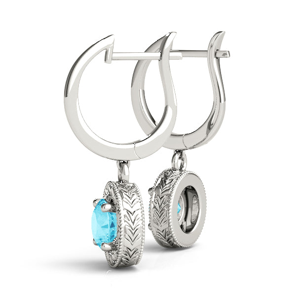 Round Single Stone Diamond Earrings · 1.50 ct tw
