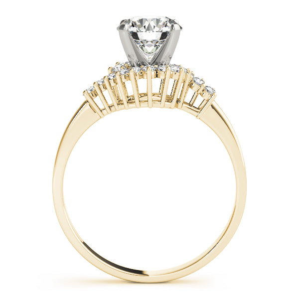 Bypass Diamond Engagement Ring · 0.27 ct tw