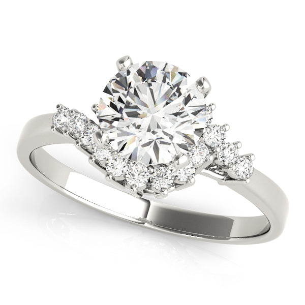 Bypass Diamond Engagement Ring · 0.27 ct tw