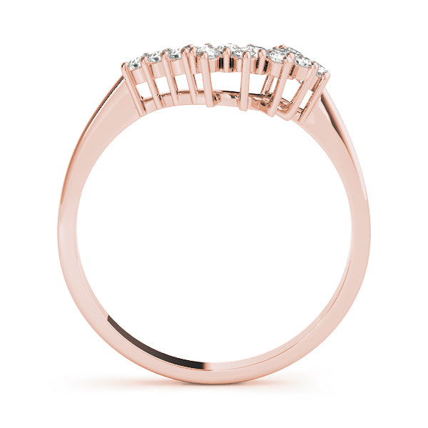 Curved Diamond Wedding Band · 0.21 ct tw