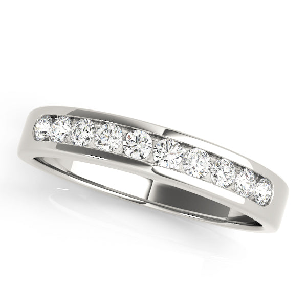 Channel Set Diamond Wedding Band · 0.25 ct tw