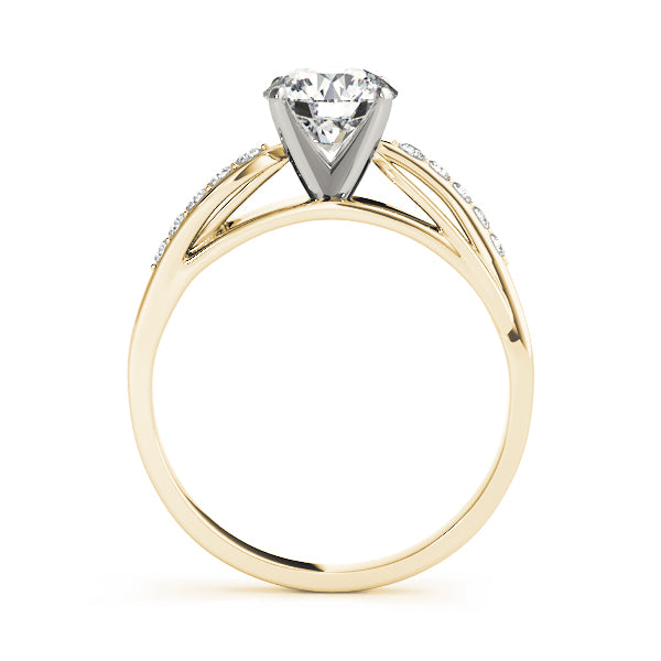 Bypass Diamond Engagement Ring · 0.10 ct tw
