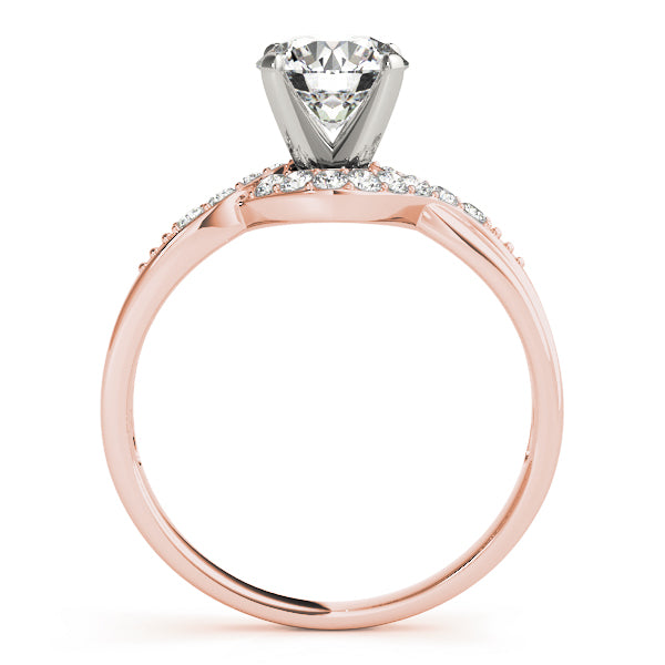 Bypass Diamond Engagement Ring · 0.16 ct tw