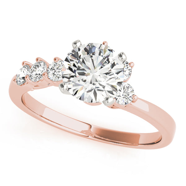 Bypass Diamond Engagement Ring · 0.35 ct tw