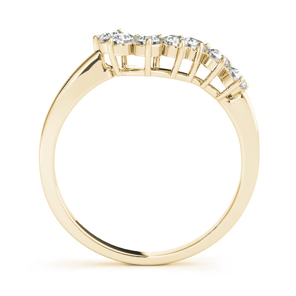 Curved Diamond Wedding Band · 0.35 ct tw