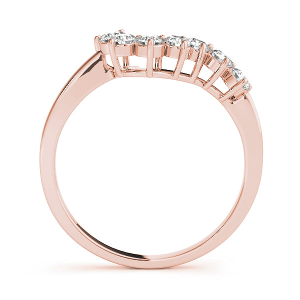 Curved Diamond Wedding Band · 0.35 ct tw