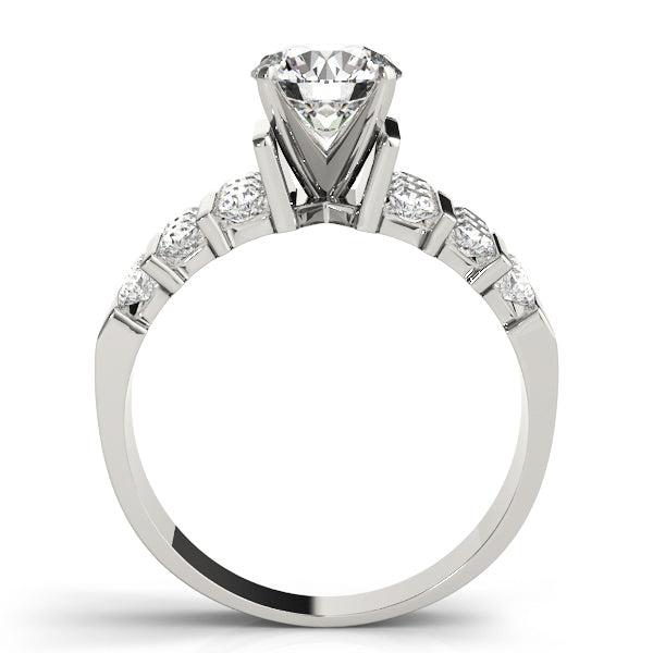 Multi-Row Diamond Engagement Ring · 0.66 ct tw