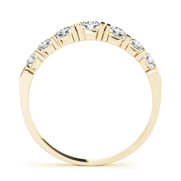 Bar Set Diamond Wedding Band · 0.33 ct tw