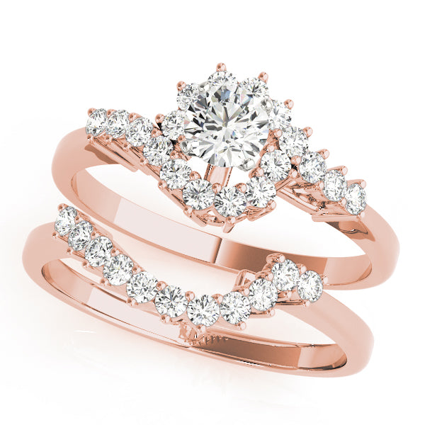 Bypass Diamond Engagement Ring · 0.18 ct tw