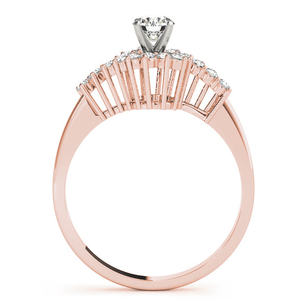 Bypass Diamond Engagement Ring · 0.18 ct tw