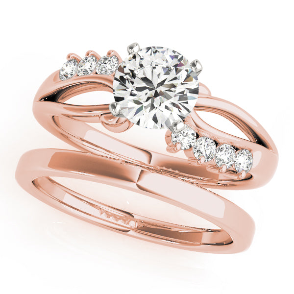 Bypass Diamond Engagement Ring · 0.20 ct tw
