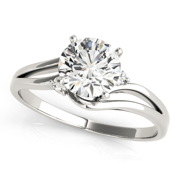 Round Diamond Solitaire Engagement Ring · 0.04 ct tw