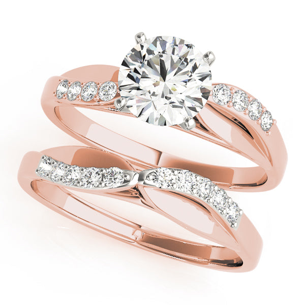 Bypass Diamond Engagement Ring · 0.08 ct tw