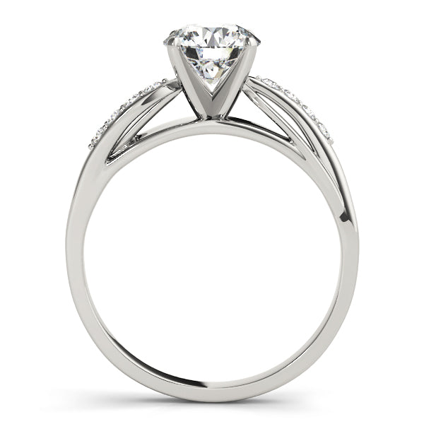 Bypass Diamond Engagement Ring · 0.08 ct tw