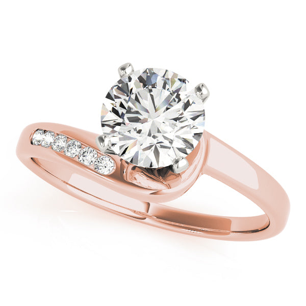 Bypass Diamond Engagement Ring · 0.04 ct tw