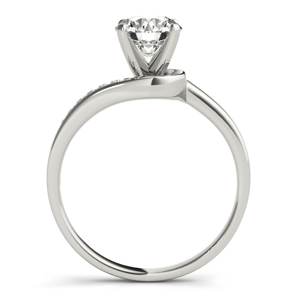 Bypass Diamond Engagement Ring · 0.04 ct tw