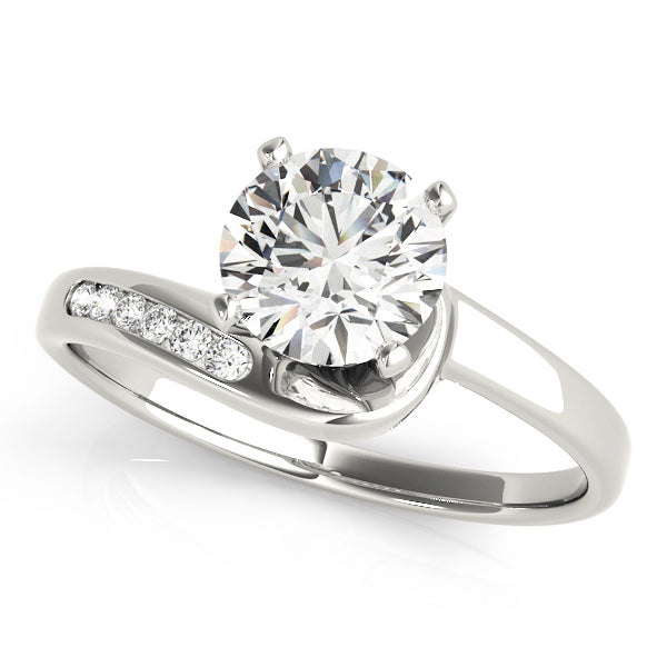 Bypass Diamond Engagement Ring · 0.04 ct tw