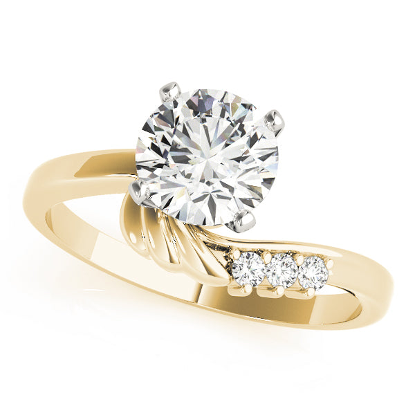 Bypass Diamond Engagement Ring · 0.03 ct tw