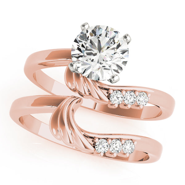 Bypass Diamond Engagement Ring · 0.03 ct tw