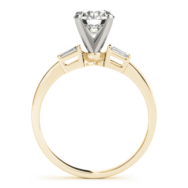 Baguette Three-Stone Diamond Engagement Ring · 0.12 ct tw