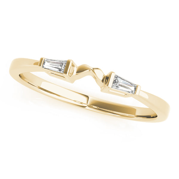 Baguette Fancy Shape Diamond Wedding Band · 0.12 ct tw