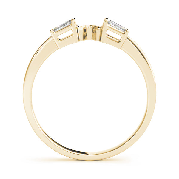 Baguette Fancy Shape Diamond Wedding Band · 0.12 ct tw