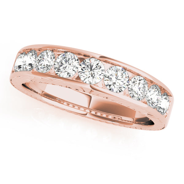 Channel Set Diamond Wedding Band · 0.94 ct tw