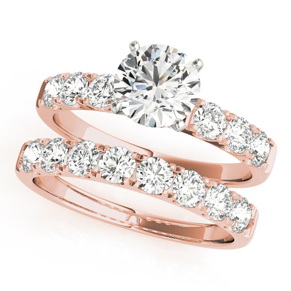Single Row Prong Set Diamond Engagement Ring · 0.54 ct tw