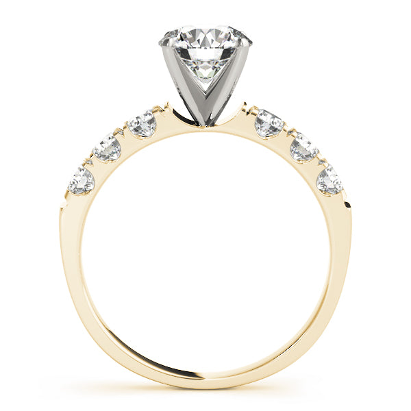 Single Row Prong Set Diamond Engagement Ring · 0.54 ct tw