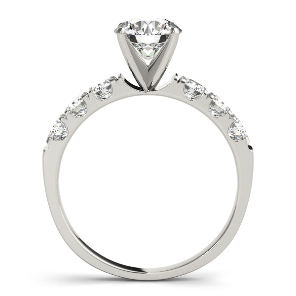 Single Row Prong Set Diamond Engagement Ring · 0.54 ct tw