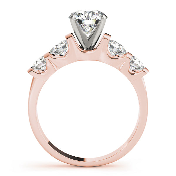 Single Row Prong Set Diamond Engagement Ring · 0.70 ct tw
