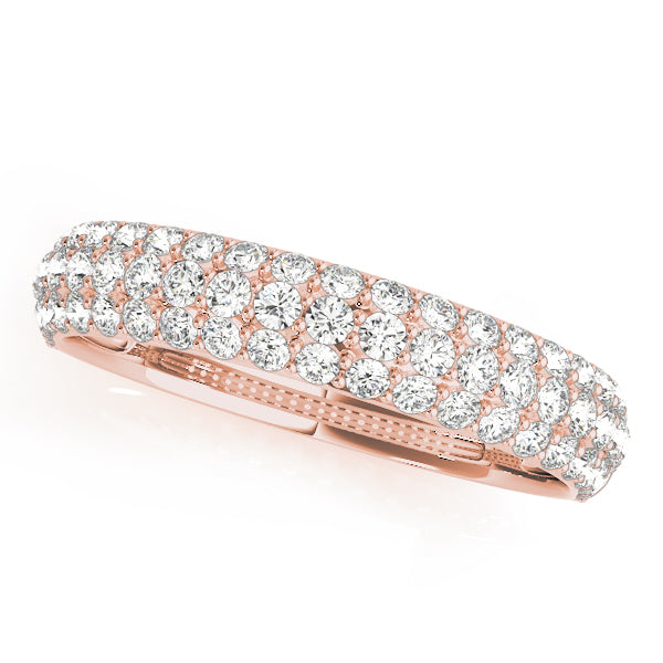 Pave Diamond Wedding Band · 0.64 ct tw