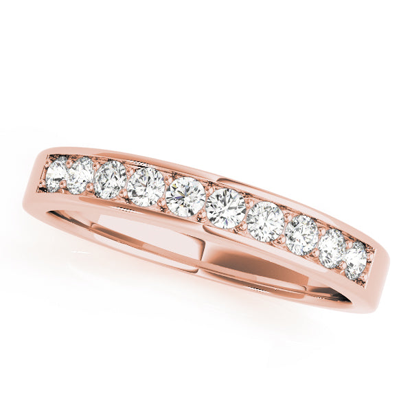 Channel Set Diamond Wedding Band · 0.25 ct tw
