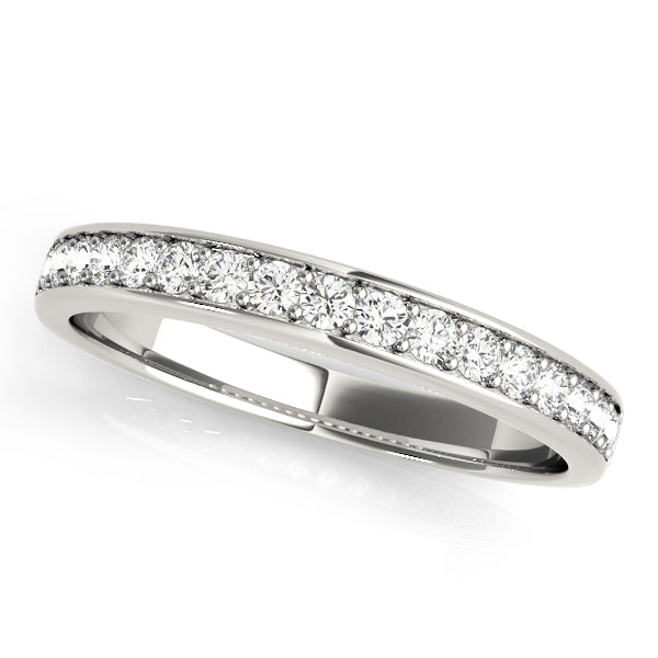 Channel Set Diamond Wedding Band · 0.34 ct tw