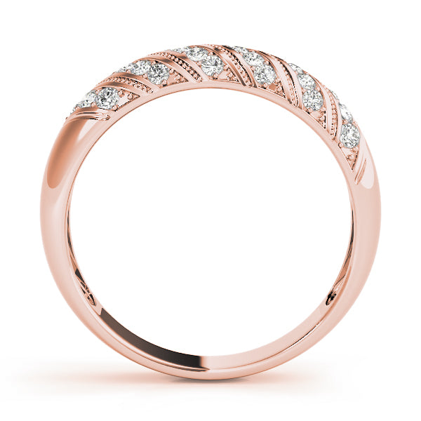 Pave Diamond Wedding Band · 0.28 ct tw